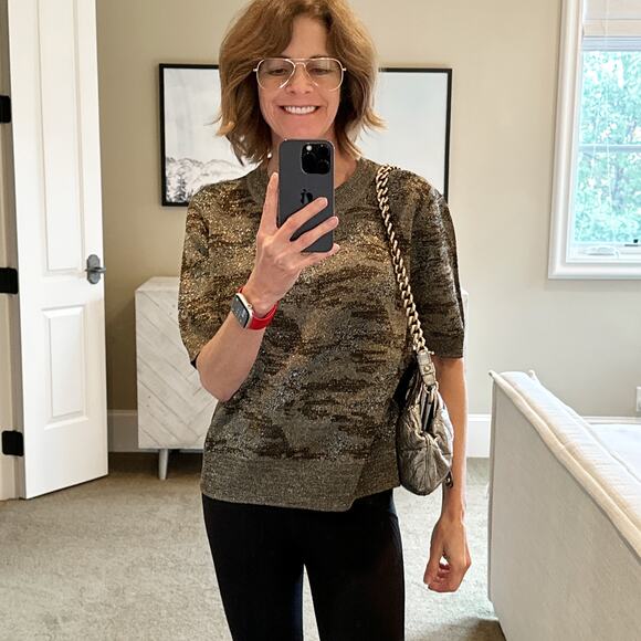 MARC JACOBS Collection Patchwork Metallic Leather Little Stam Bag in Silver - Picture 3 of 15